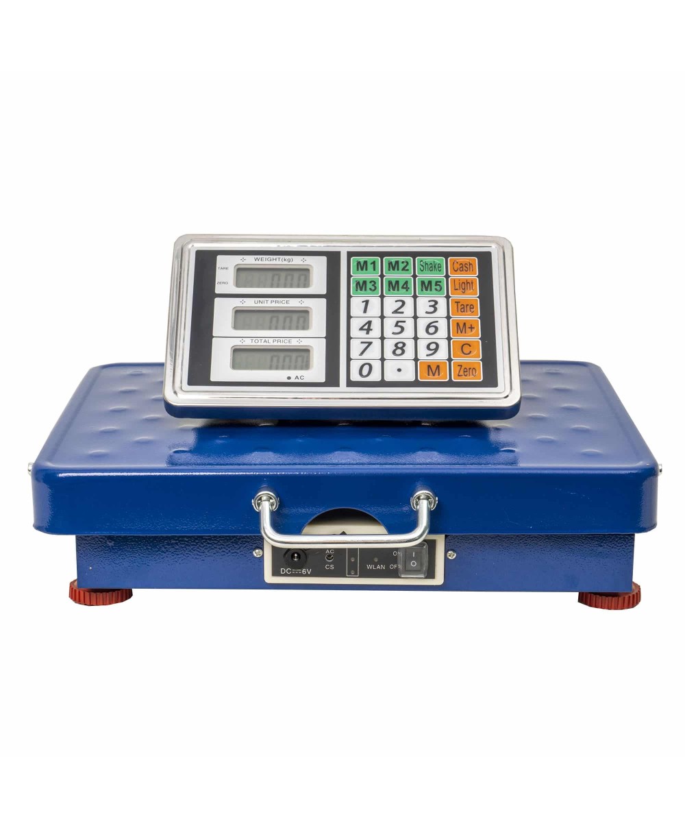 Cantar electronic cu platforma, fara fir, WI-FI, 31x41cm, maxim 150kg, albastru Z-TOOLS / ZTS 8558