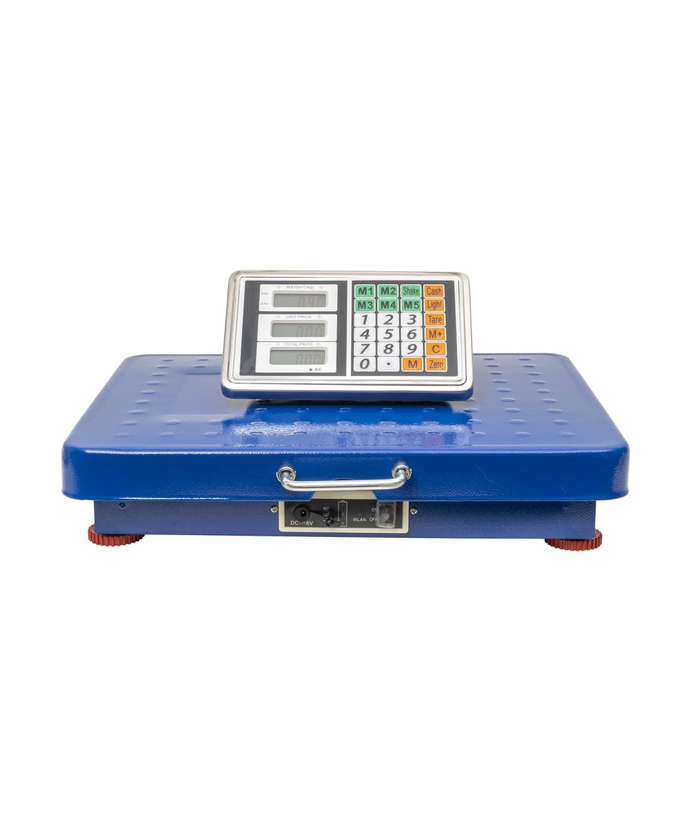 Cantar electronic cu platforma, fara fir, WI-FI, 41x51cm, maxim 300kg, albastru Z-TOOLS / ZTS 8560
