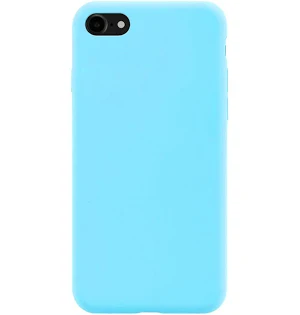 Husa Apple iPhone 7/8/SE (2020) Matt TPU, silicon moale, albastru deschis