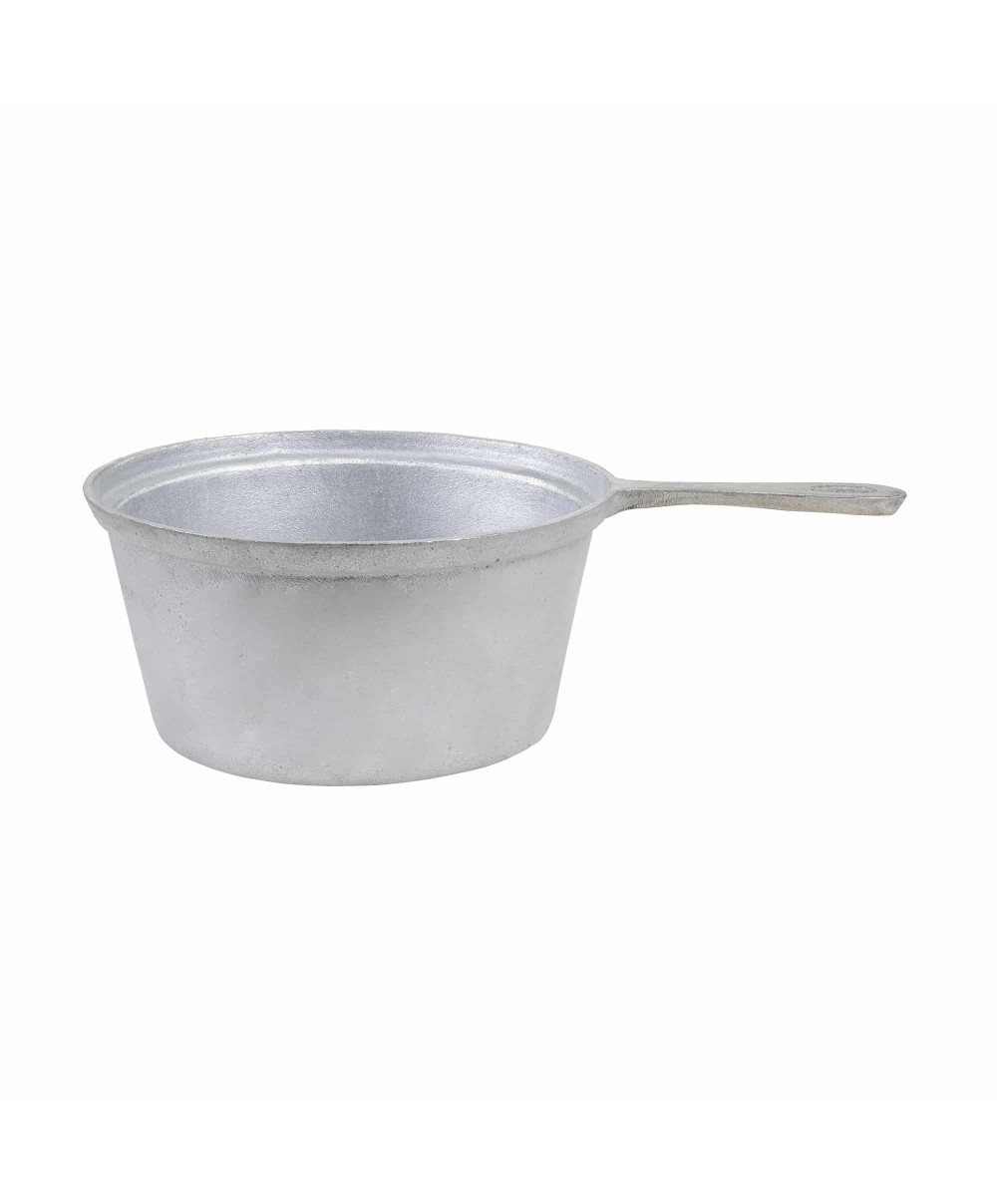 Ceaun cu coada din aluminiu alimentar, capacitate 3L, fund drept / EXT 10301
