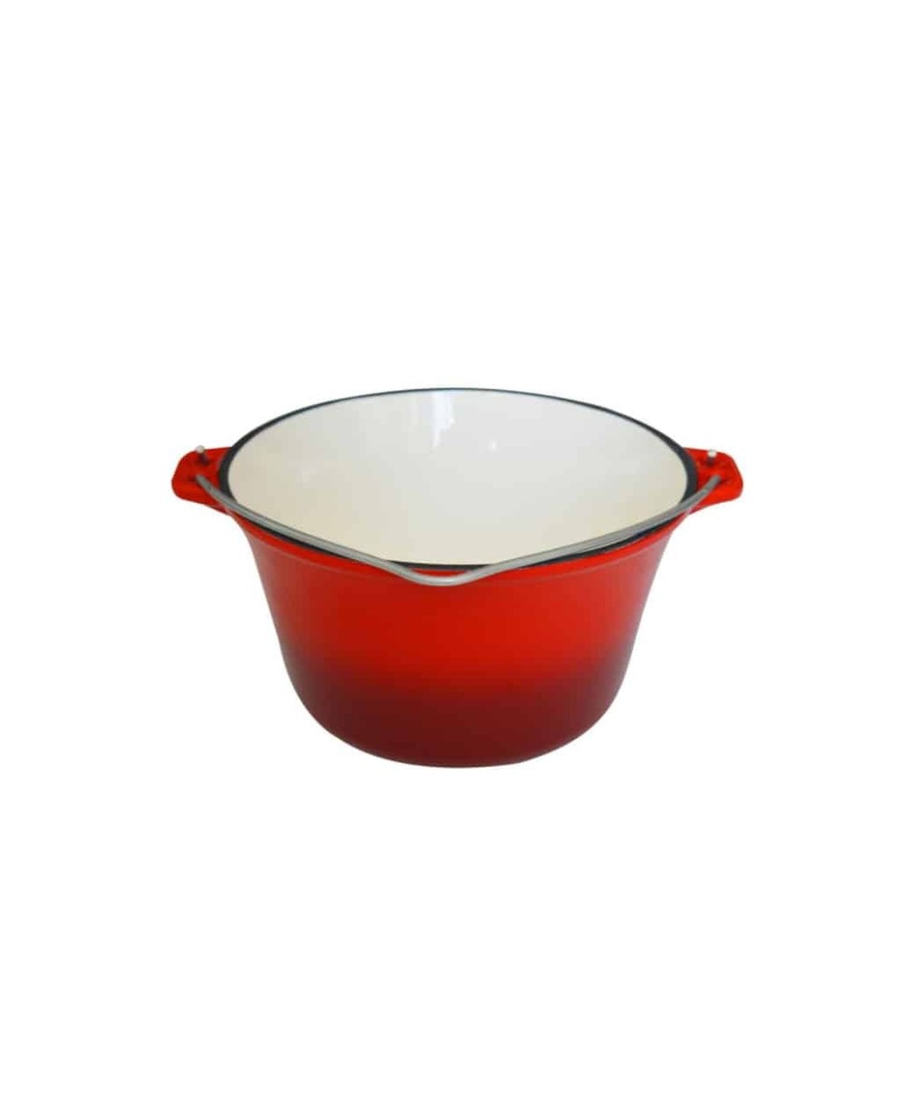 Ceaun din fonta emailata 25x15cm, capacitate 5l, HEINNER / DCN49294