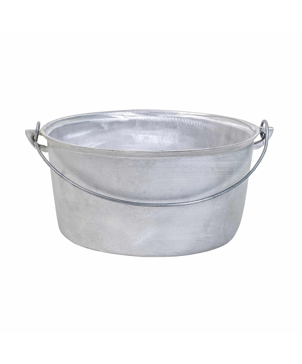 Ceaun tuci aluminiu alimentar, capacitate 30L, fund drept / EXT 7248_1