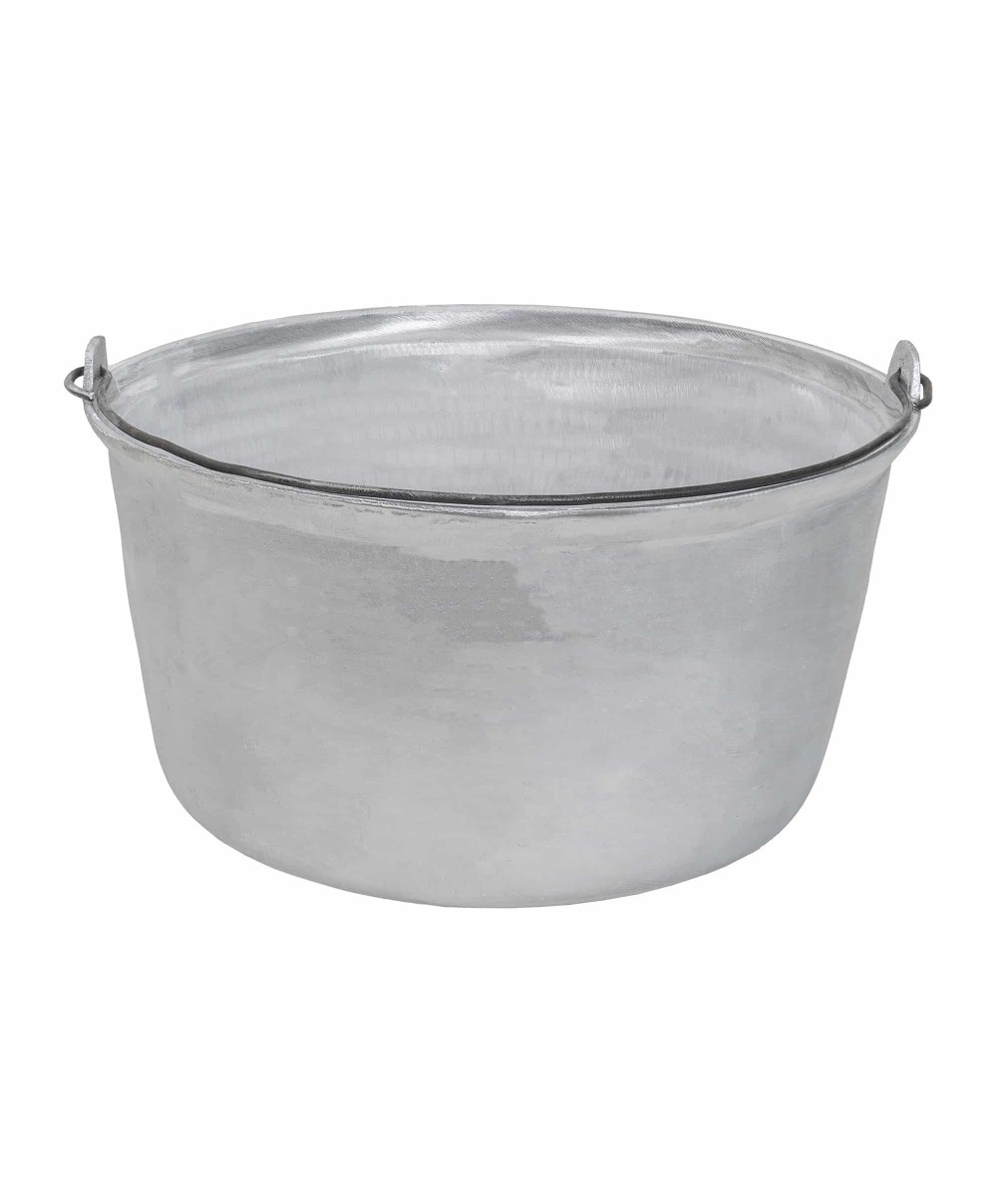 Ceaun tuci aluminiu alimentar, capacitate 35L, fund drept / EXT 8035_1