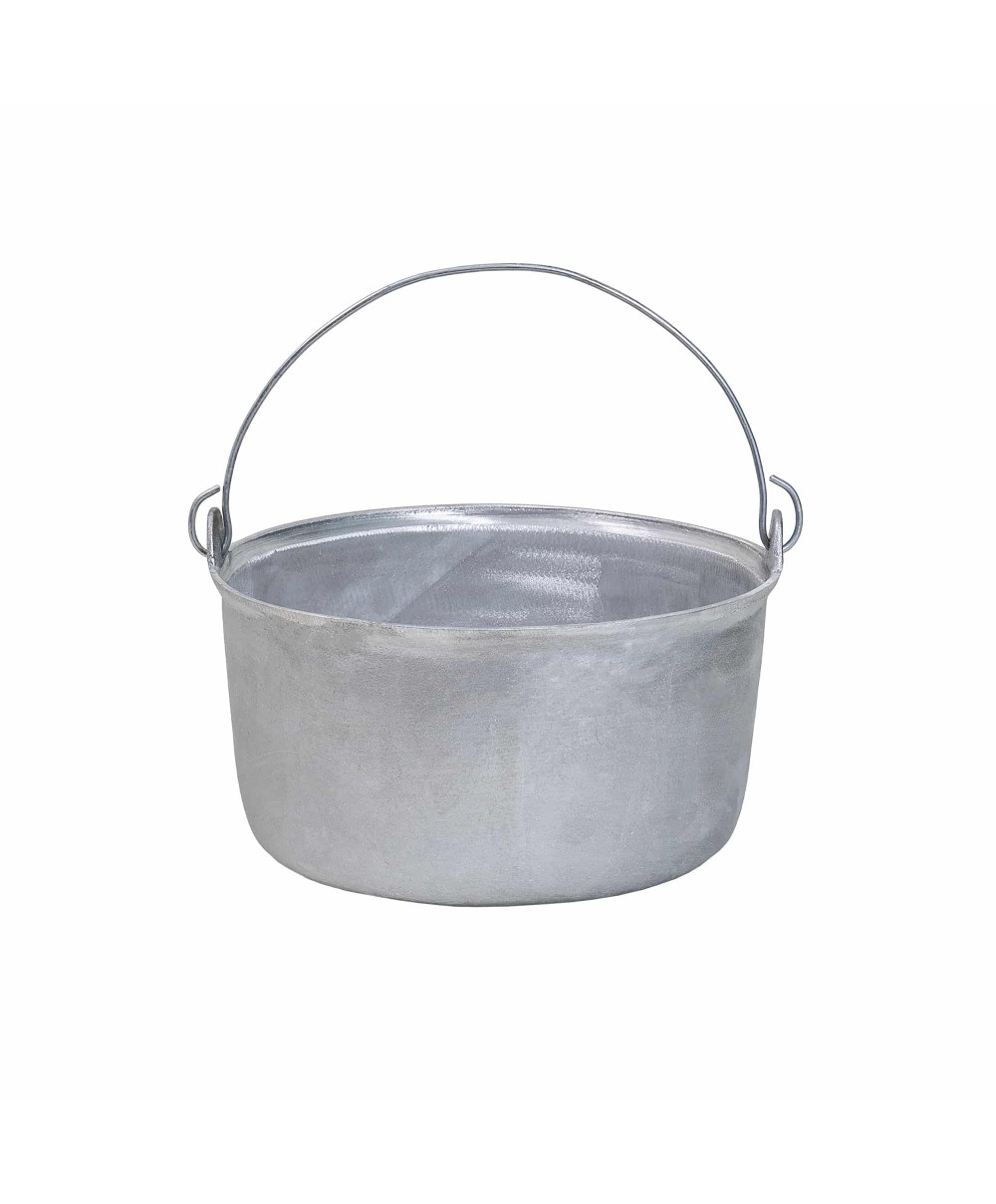Ceaun tuci aluminiu alimentar, capacitate 3L, fund drept / EXT 8043_1