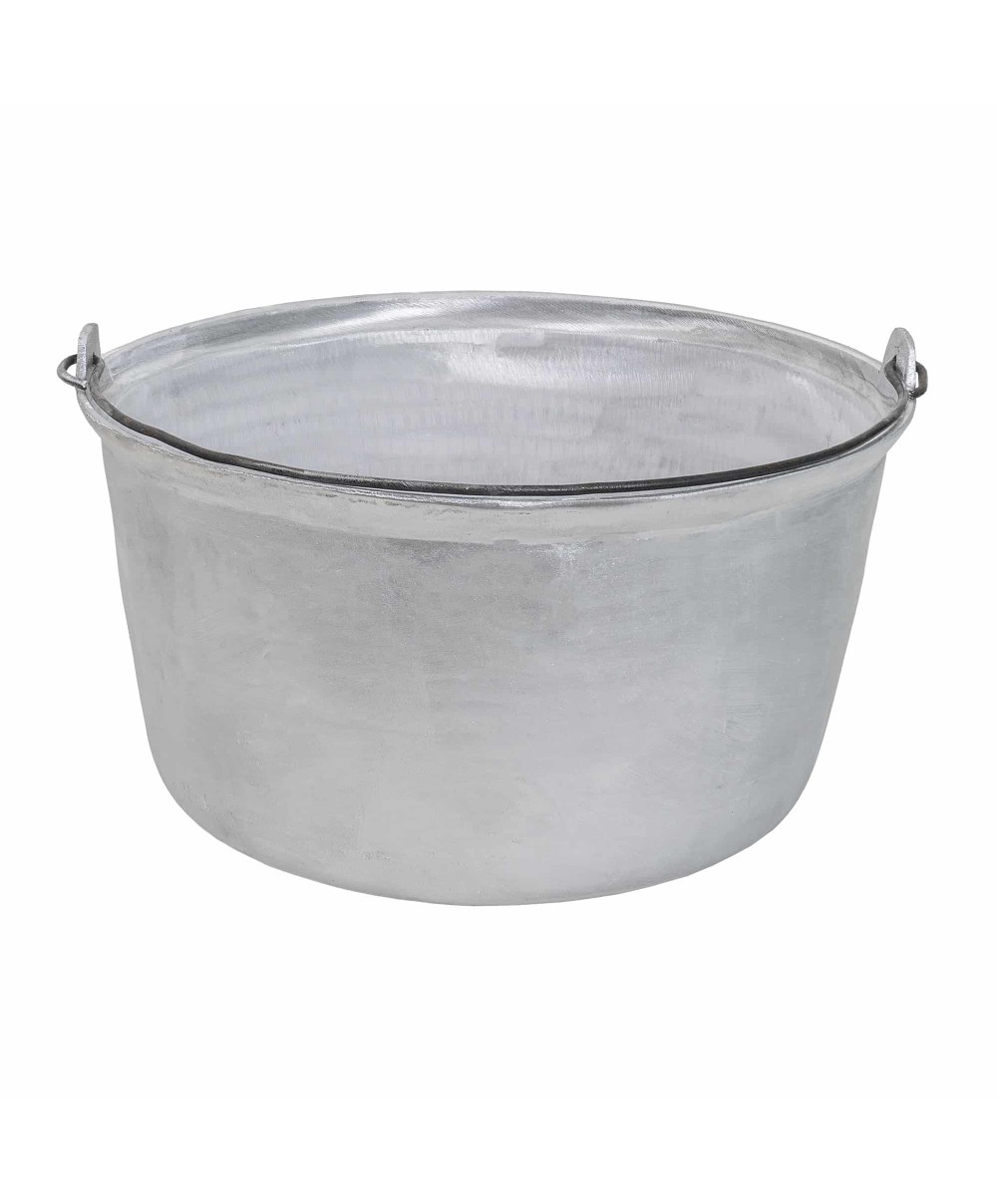 Ceaun tuci aluminiu alimentar, capacitate 40L, fund drept / EXT 8054_1