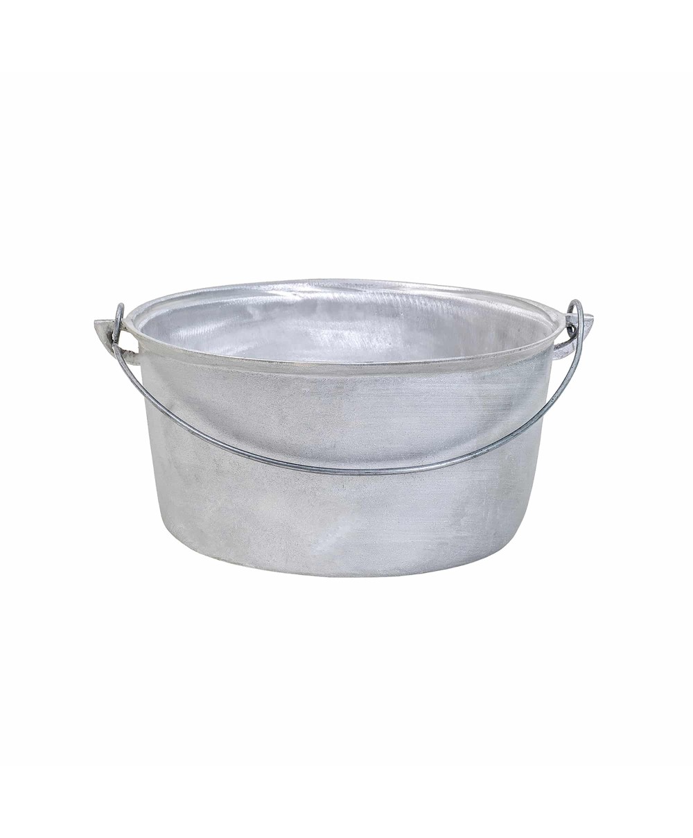 Ceaun tuci aluminiu alimentar, capacitate 5L, fund drept / EXT 8041_1