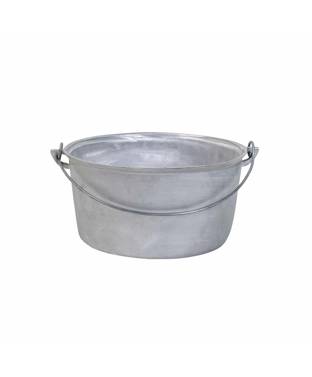 Ceaun tuci aluminiu alimentar, capacitate 7L, fund drept / EXT 8063_1