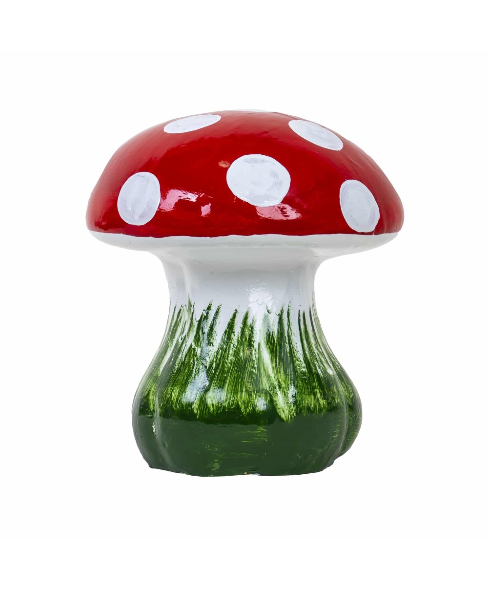 Ciuperca decorativa pentru gradina, din ceramica, inaltime 30cm / EXT 6074