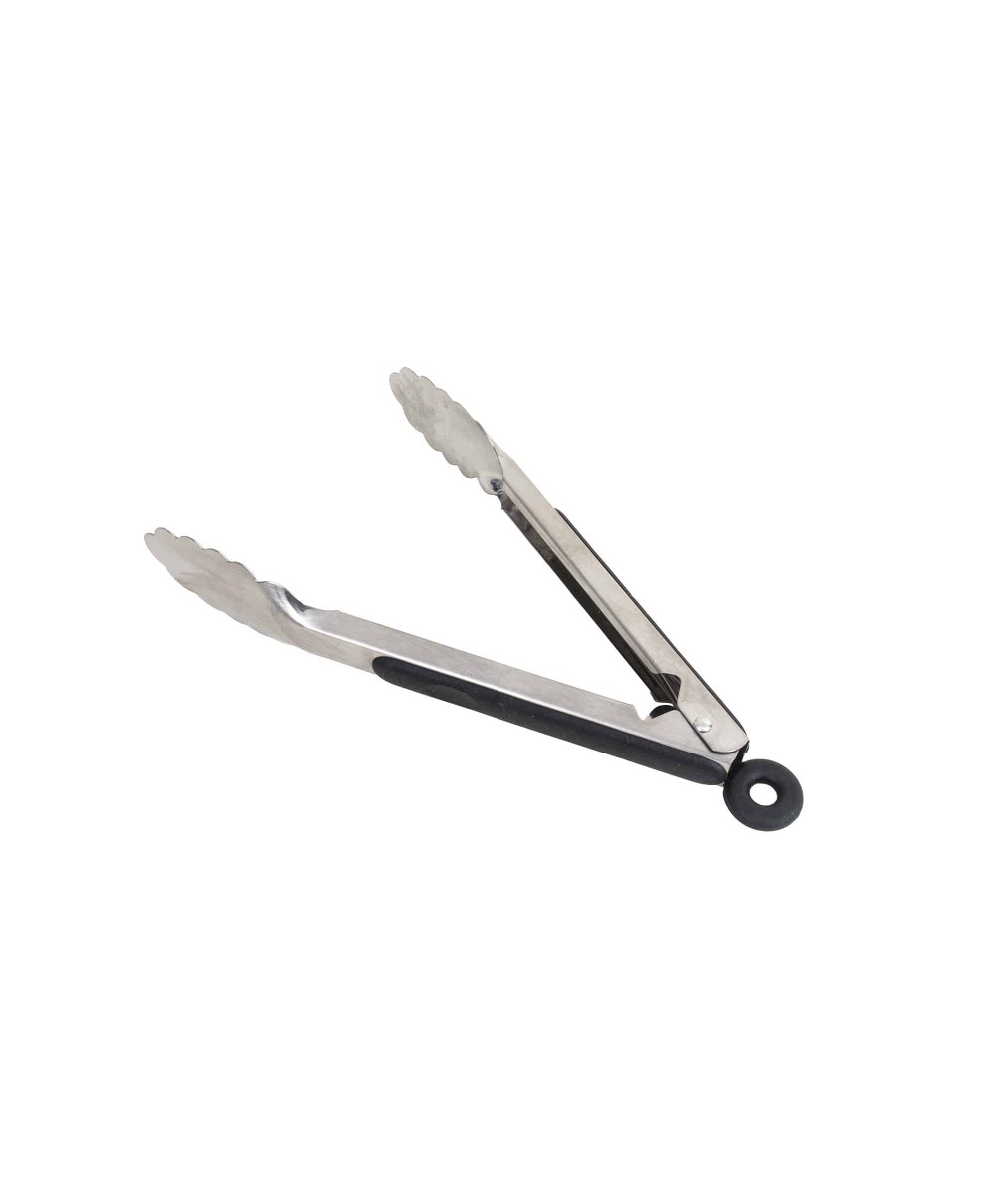 Cleste de servire din inox, cu inel de blocare si agatare, lungime 22cm Z-TOOLS / ZTS9259