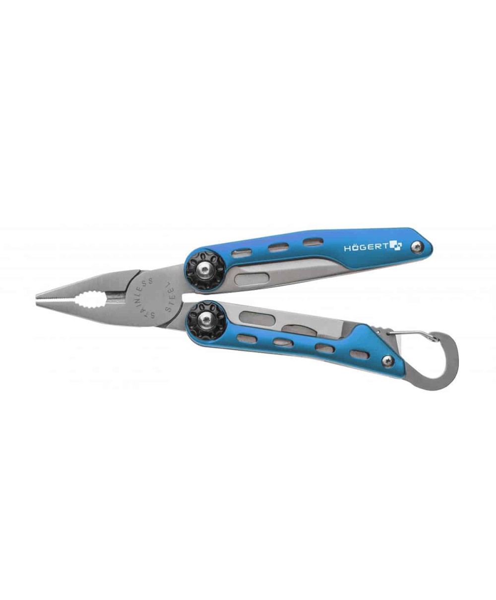Cleste multifunctional cu 10 instrumente, cu husa de protectie si depozitare HOGERT / HT1P070