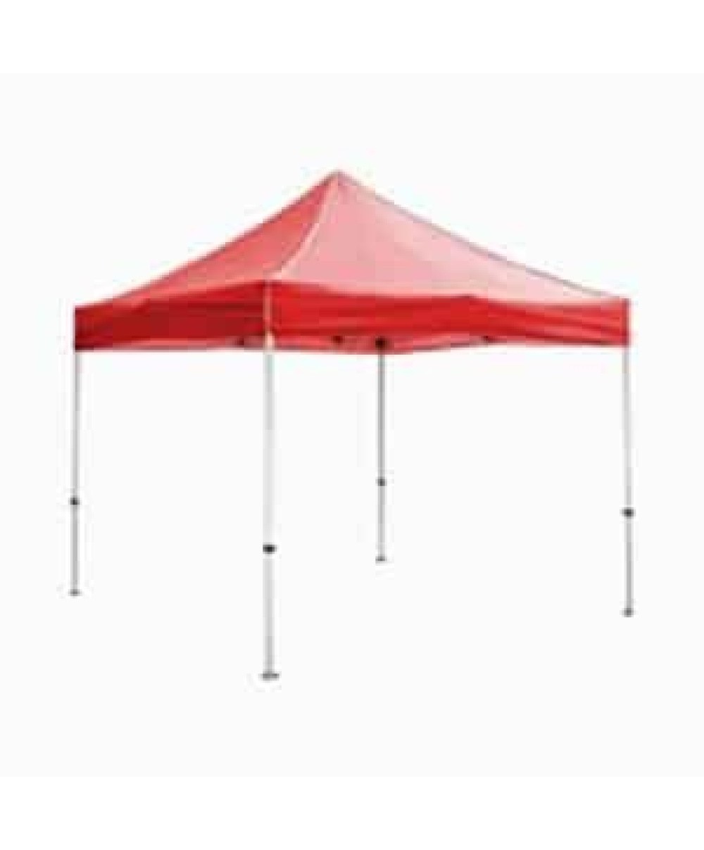 Cort tip pavilion metalic pentru gradina, cadru alb, impermeabil 3×3 metri, rosu Z-TOOLS / ZTS8469