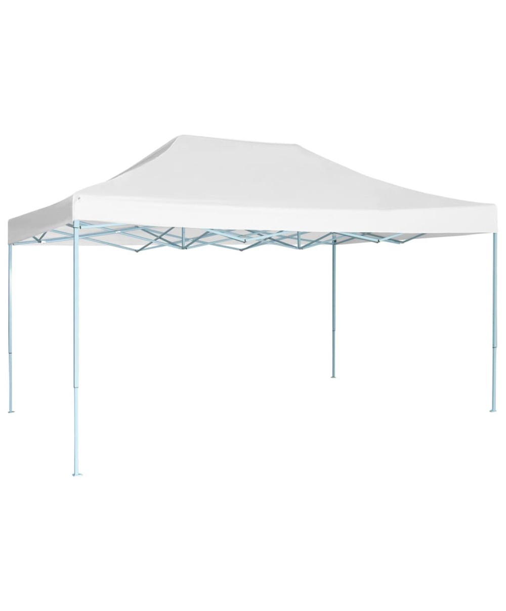 Cort tip pavilion metalic pentru gradina, impermeabil 3×4.5 metri,alb Z-TOOLS / ZTS5667
