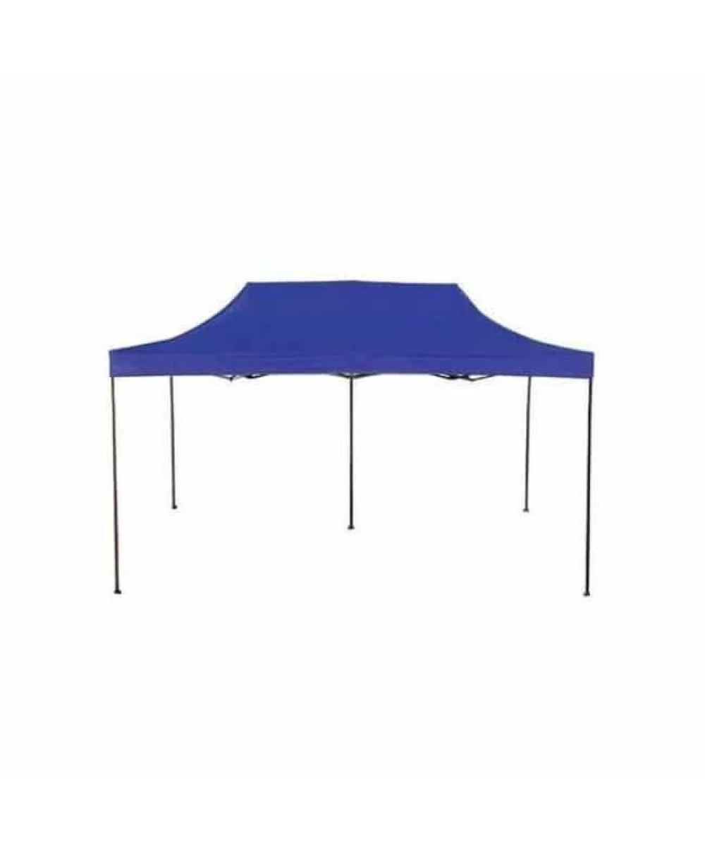 Cort tip pavilion metalic pentru gradina, impermeabil 3×6 metri, albastru Z-TOOLS / ZTS5669