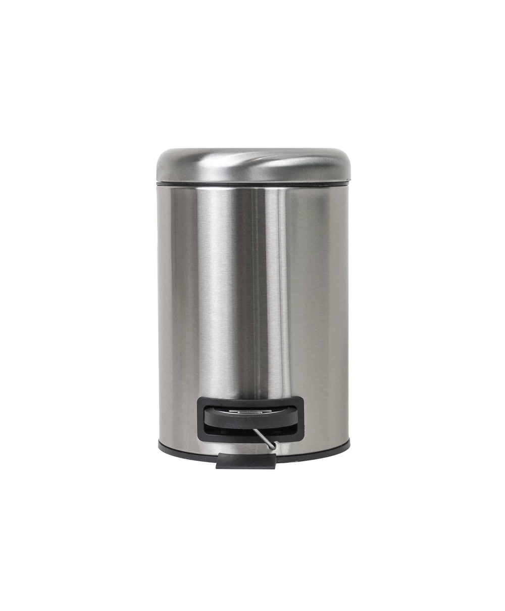 Cos menajer, capacitate 3 litri din inox, cu pedala / ZLN 4551