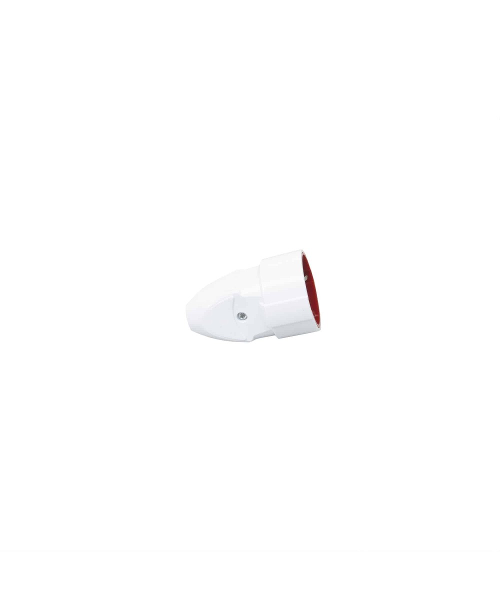 Cupla din plastic, cu un lacas, 16A, 250V, Z-TOOLS / ZTS 8411