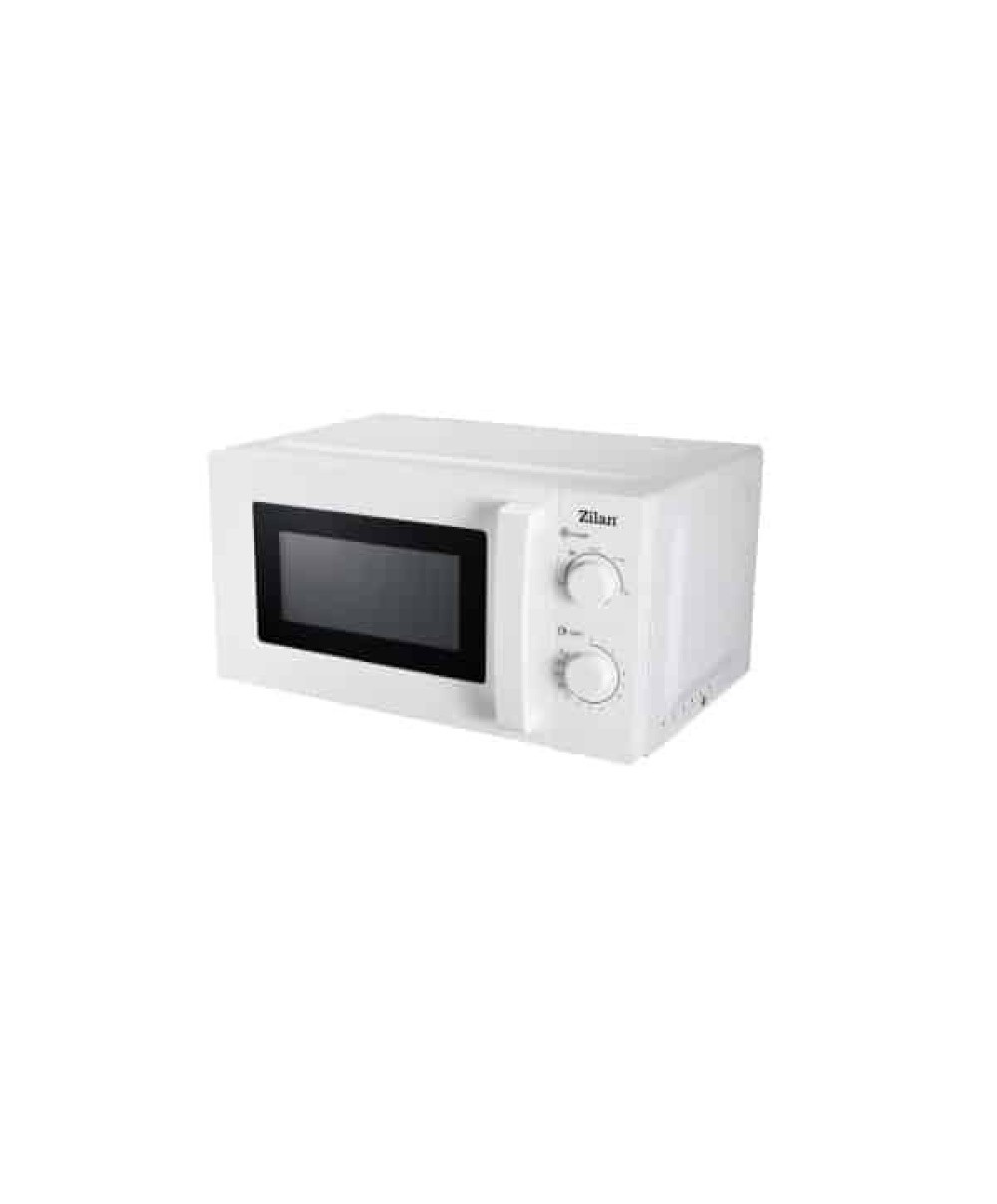 Cuptor cu microunde Zilan, putere 600w, capacitate 20l, alb / ZLN 4667