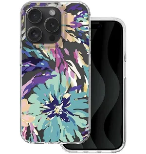 Husa Apple iPhone 15 Pro, IMD Print Case, TPU flexibil, transparent, Splash