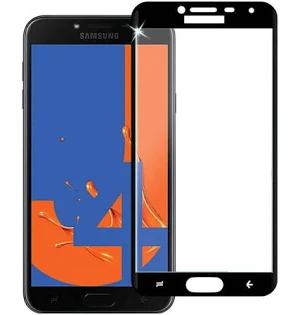 Folie de sticla Samsung Galaxy J4 2018, Full Glue, margini negre
