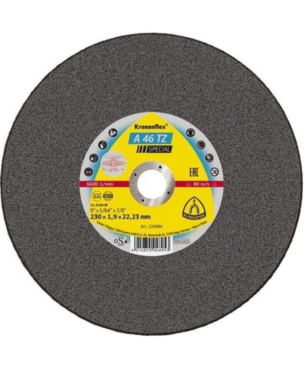 Disc debitare special inox, 230x1.9x22 mm, KLINGSPOR / D1328321