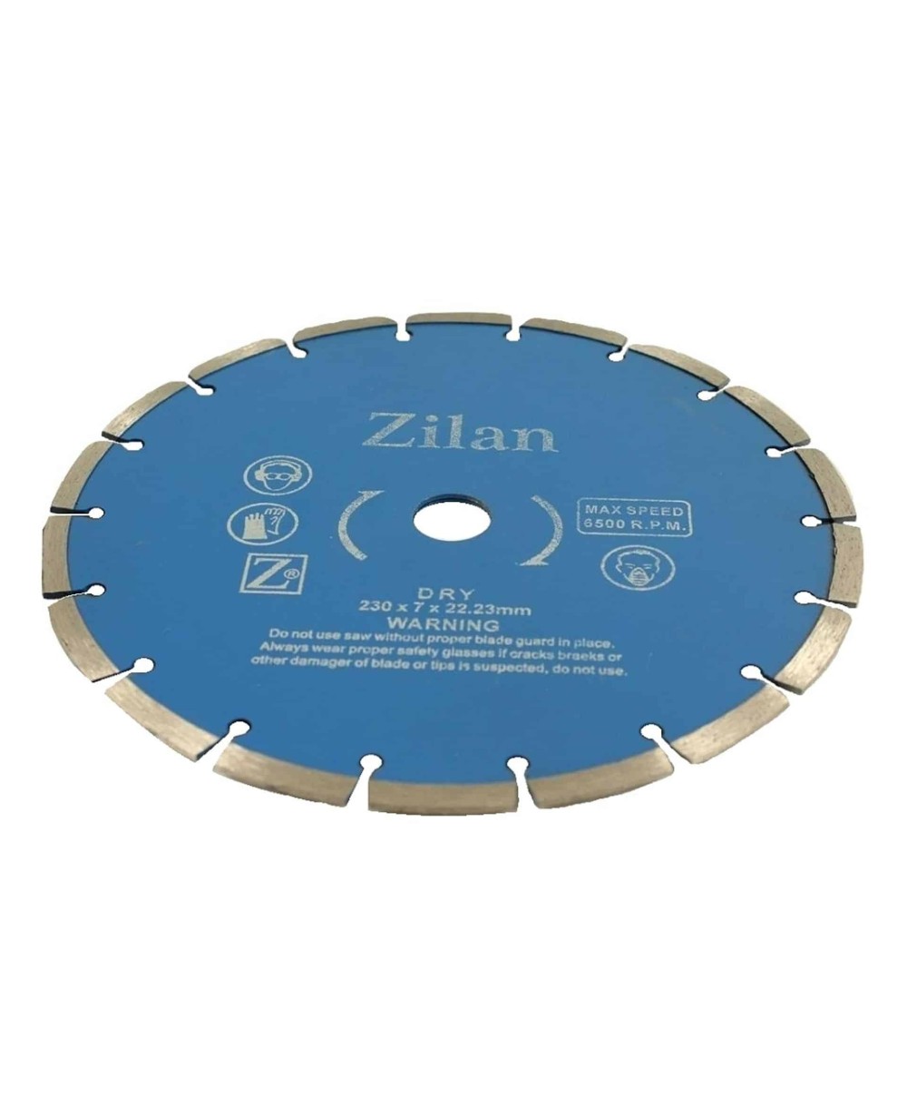 Disc diamentat segmentat 230x7x22.23mm / ZLN 1076
