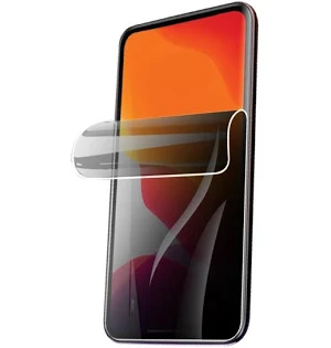 Folie de protectie Samsung Galaxy A50 / A30s / A30 / A20, Privacy Ceramic, margini negre