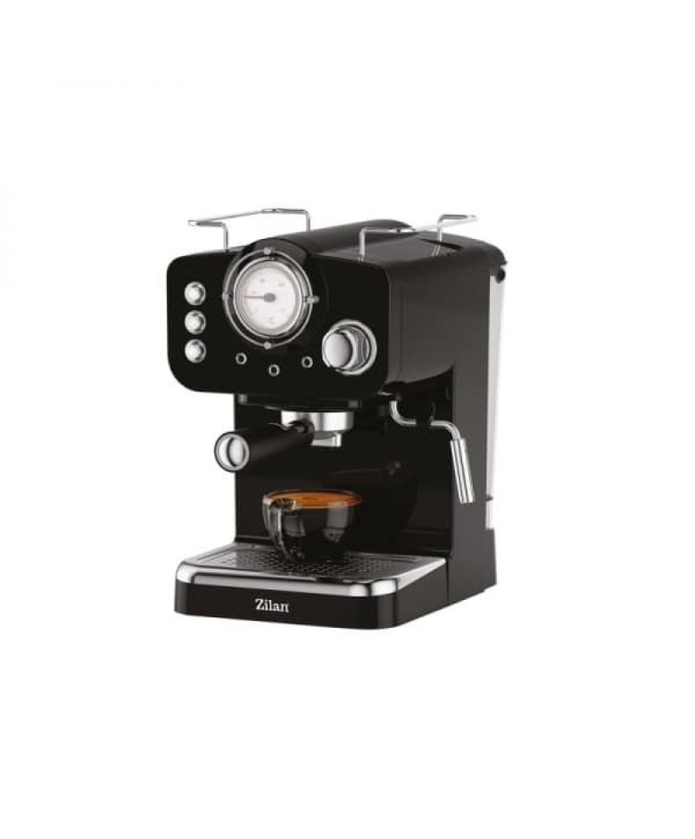 Espressor manual, putere 1100w, capacitate 1.25l, 15Bar, negru / ZLN 2991
