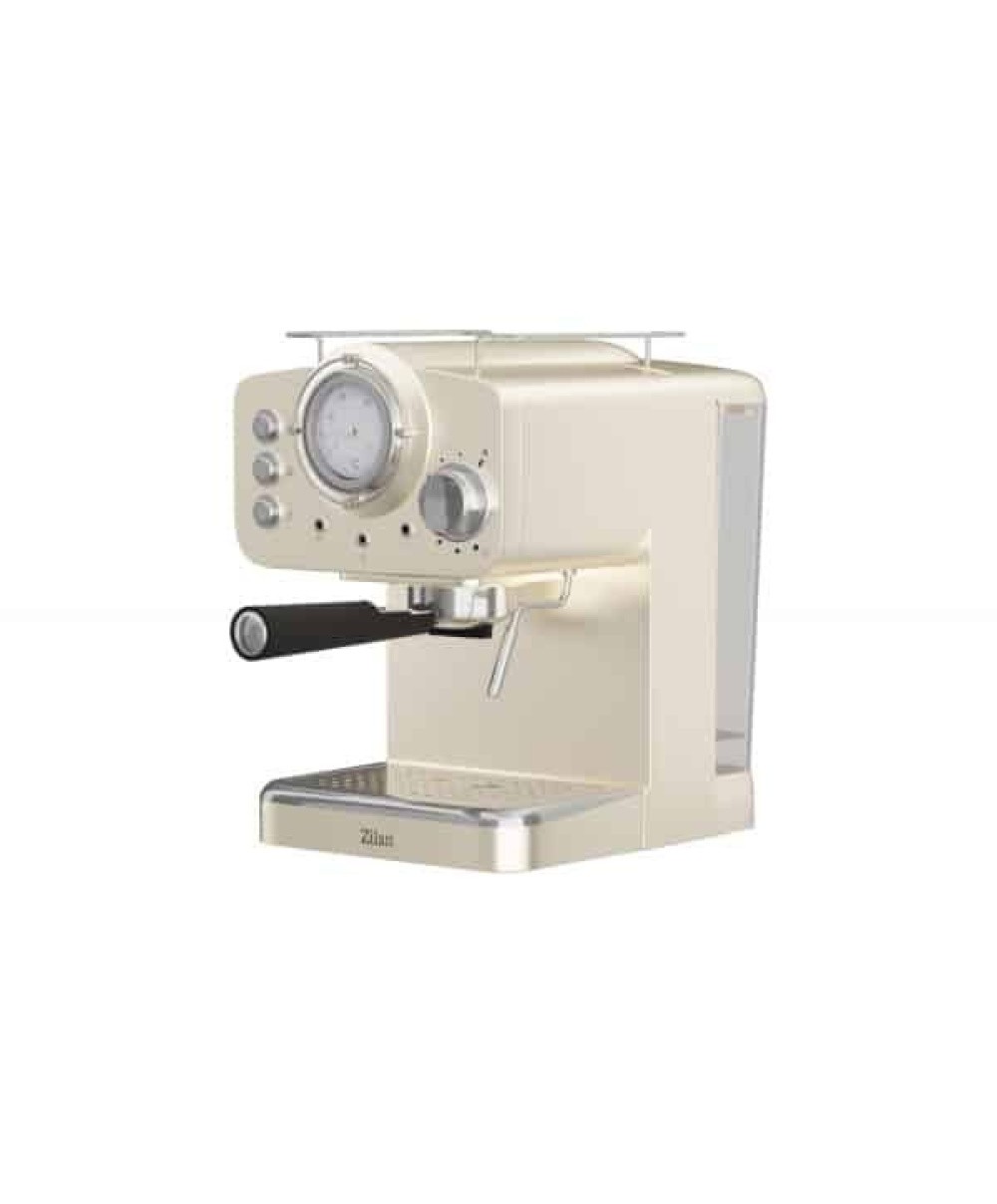 Expressor manual, 15Bar, putere 1100W, capacitate 1.25L, crem ZILAN / ZLN 2992