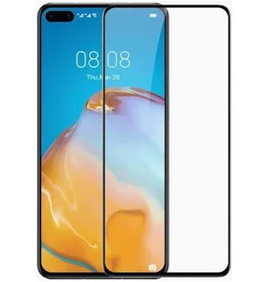 Folie de sticla Huawei P40, Full Glue Lion, margini negre
