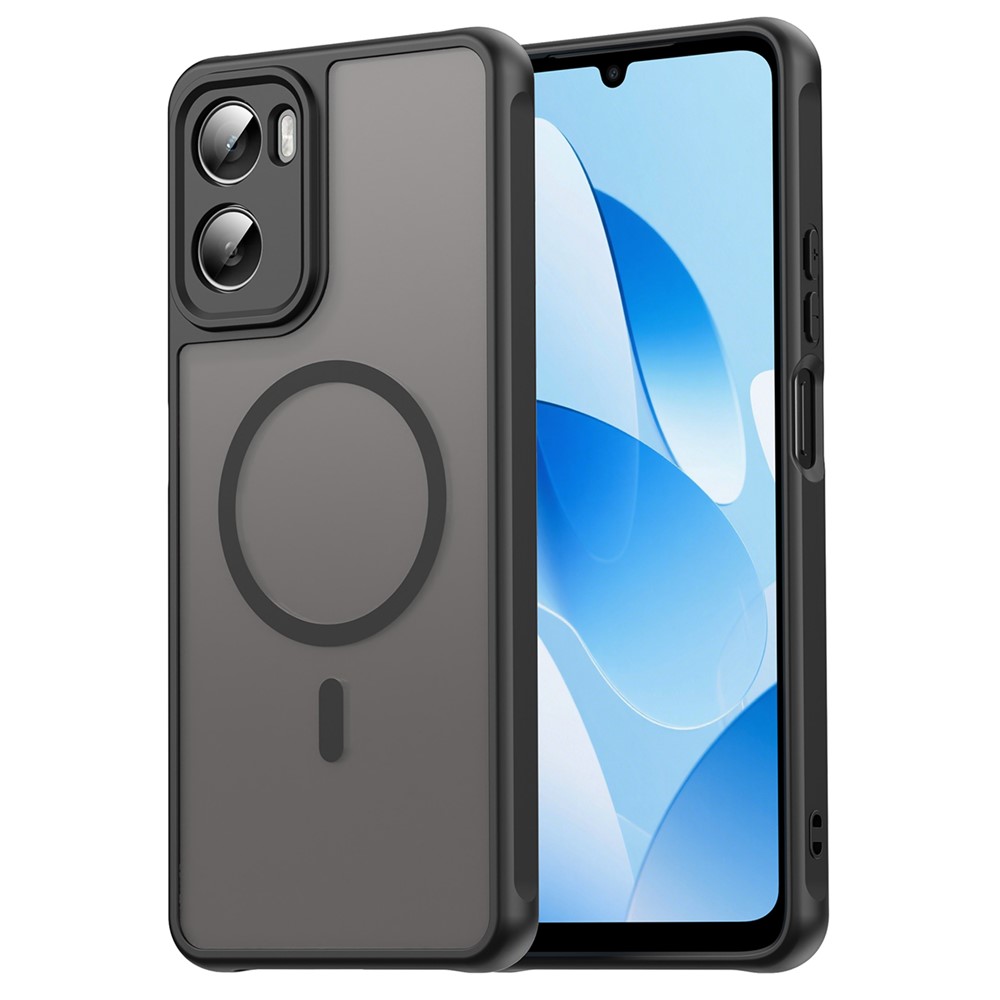 Husa MagFrost Pro » Motorola Moto G06, Matte MagSafe, Frosted frame, Black