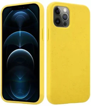 Husa Apple iPhone 11 Luxury Silicone, catifea in interior, galbena