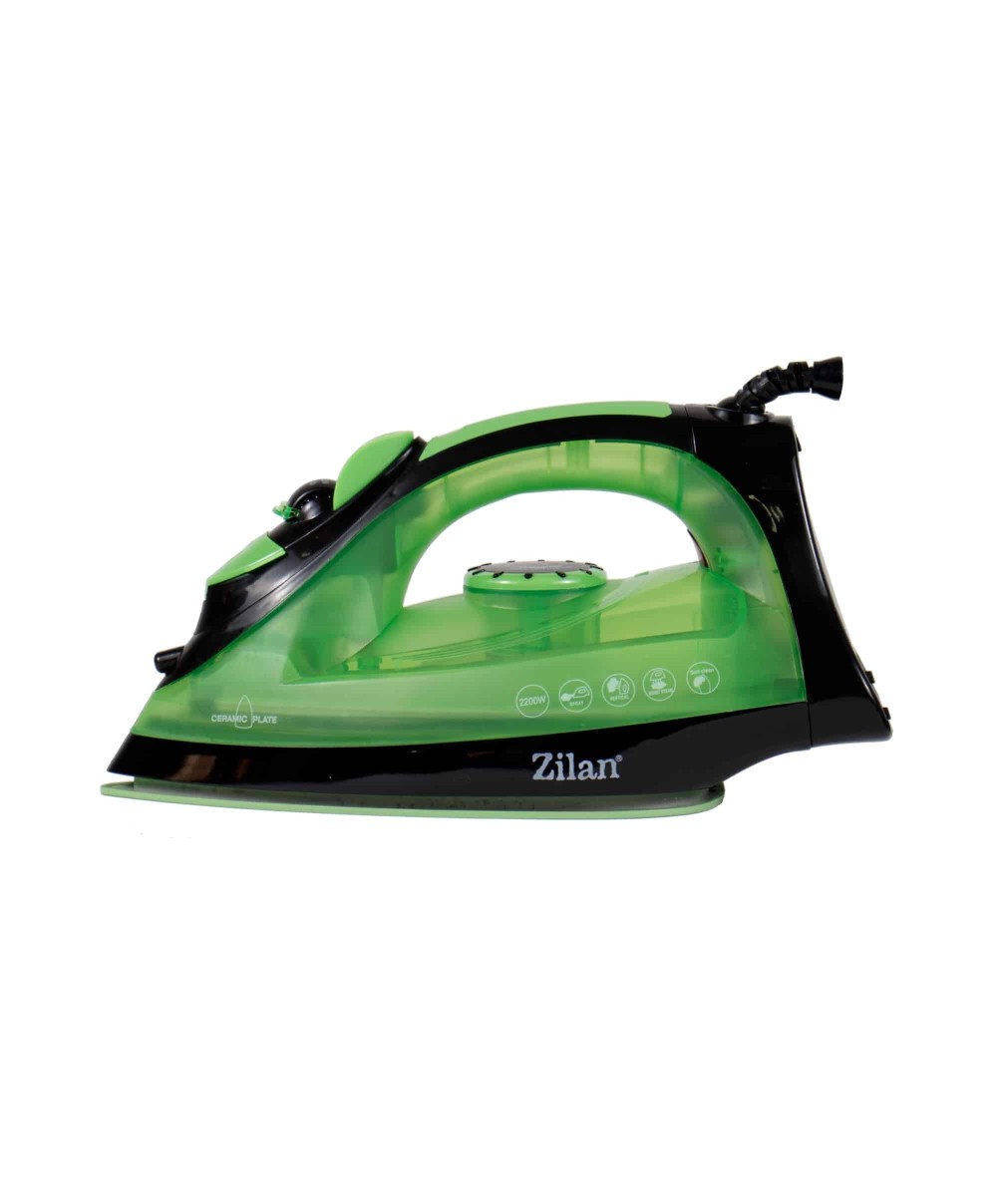 Fier de calcat cu talpa ceramica, putere 2200w, calcare cu aburi / ZLN 2188