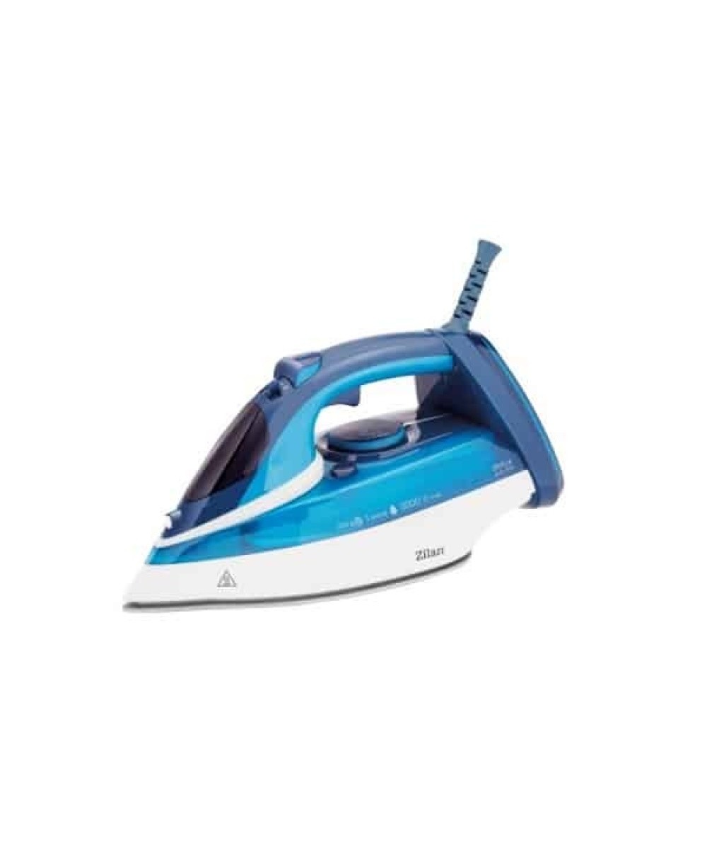 Fier de calcat, putere 300W, talpa ceramica, temperatura ajustabila, albastru / ZLN 2908