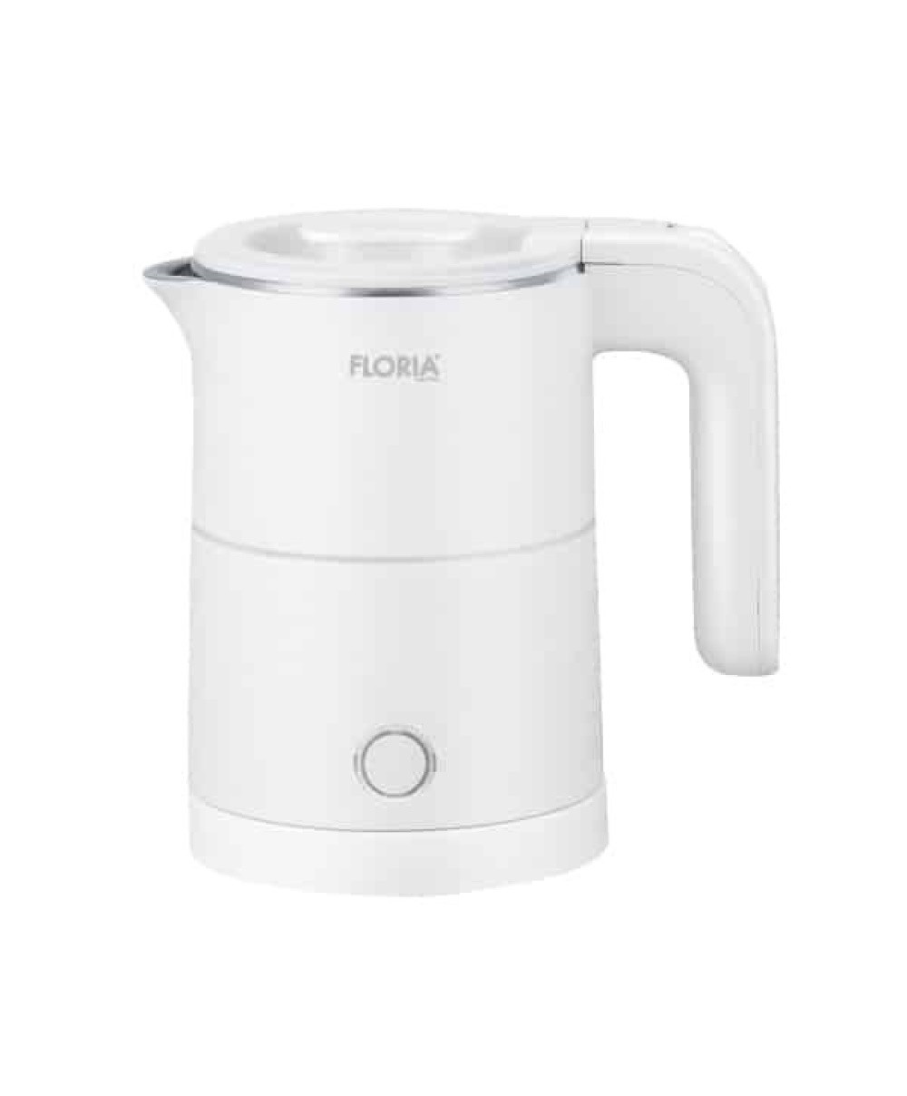 Fierbator electric, putere 1000W, capacitate 500ml, inox, alb FLORIA / ZLN1735