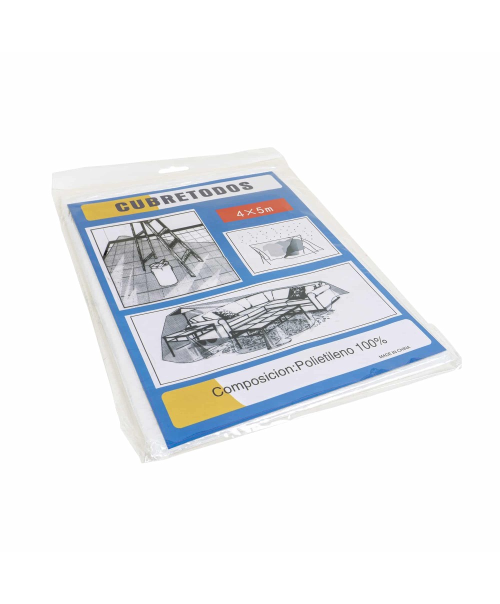 Folie protectie pentru zugrav, 4x5m Z-TOOLS / 4075