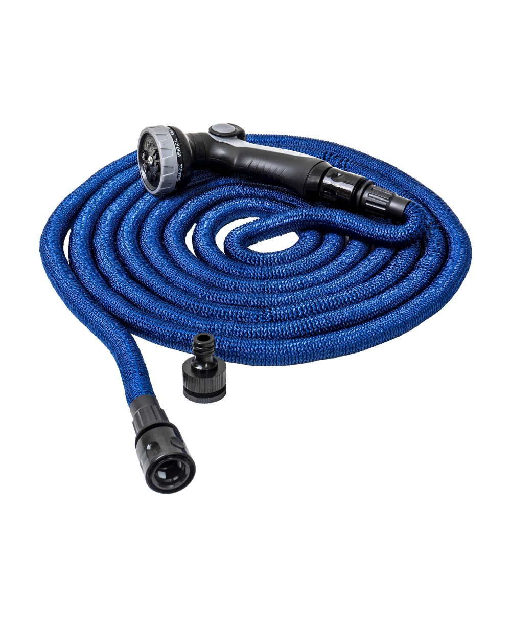 Furtun de gradina extensibil, cu pistol de udat, cu sapte functii, 5-15m / EXT 9665