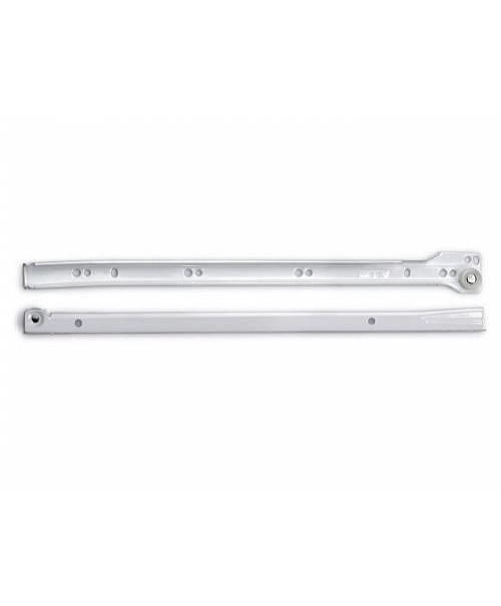 Glisieră cu role, 9 mm, lungime 550 mm, PR, gri / PR-0B-550-10