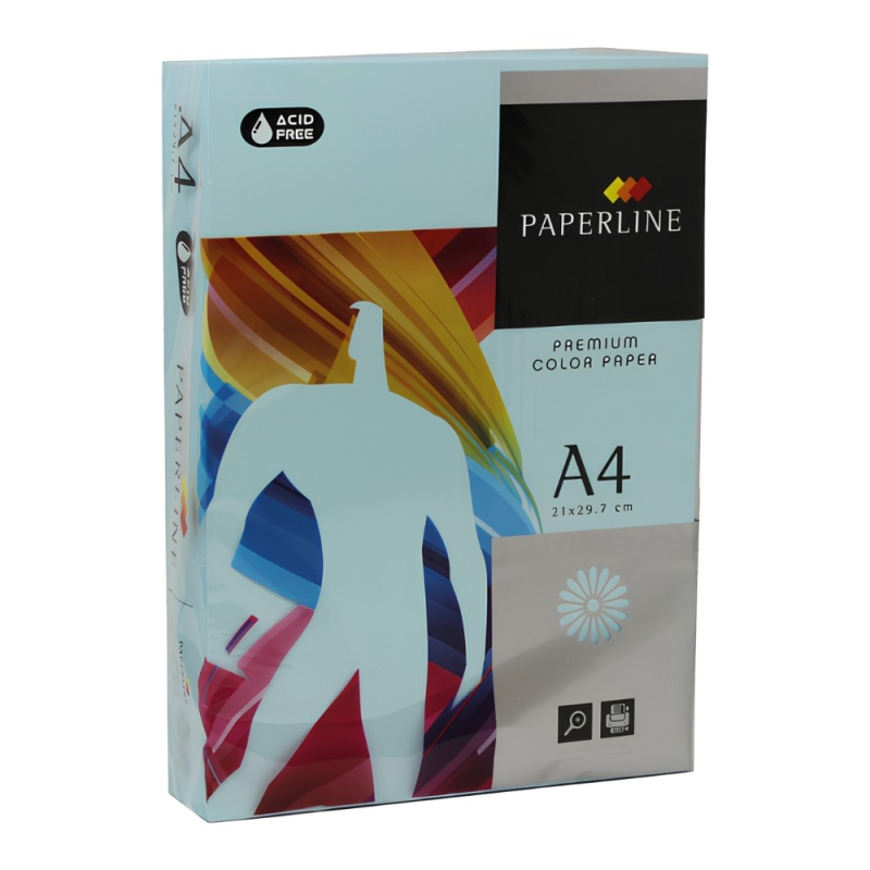 Hartie colorata A4 Fabrisa 15642/IT120, 80g/mp, albastru ocean pastel, top 500 coli