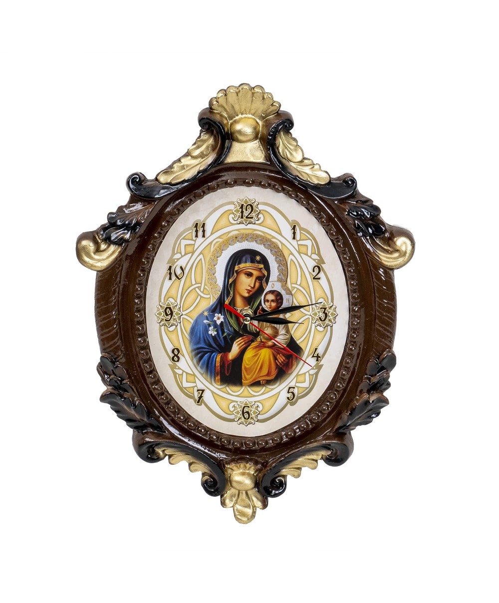 Icoana de perete cu ceas, 40x30cm / EXT 6184