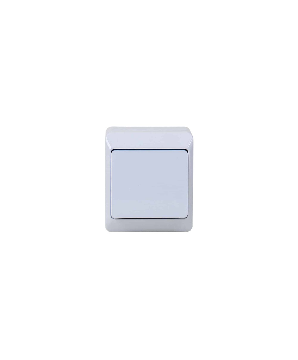 Intrerupator cap scara HERMES, alb 10A/250V, IP44,/ ELPL-0331-02