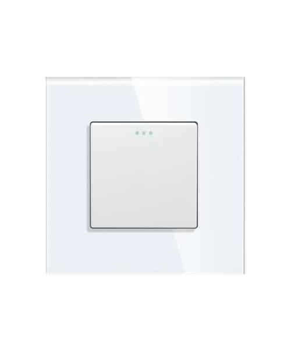 Întrerupător cap scara simplu mecanic, LXD, alb / LXD-MP002GF-W