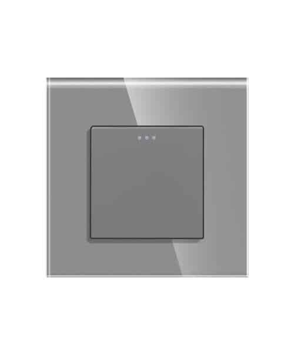 Întrerupător cap scara simplu mecanic, LXD, gri / LXD-MP002GF-GY