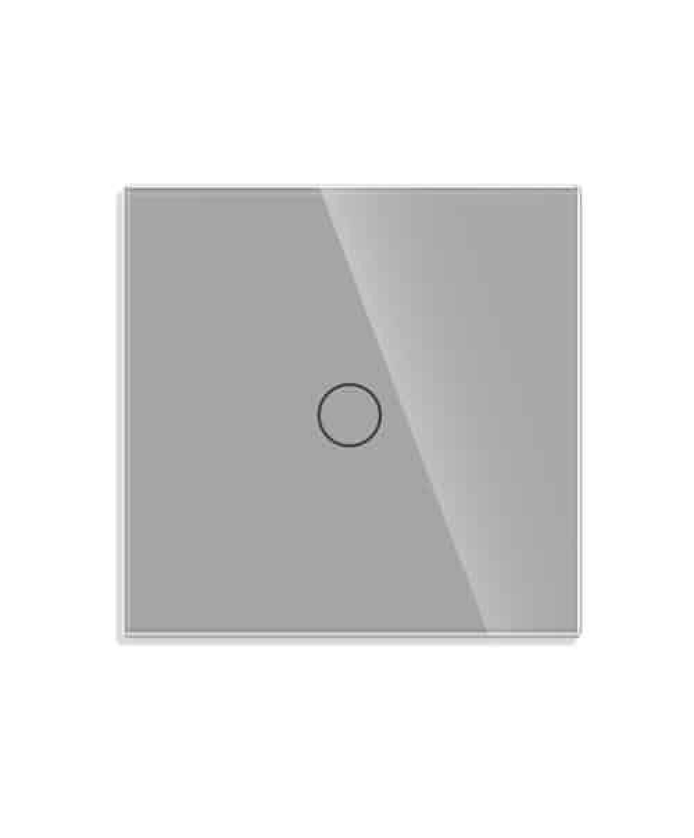 Intrerupator simplu, 500W, LXD, gri / LXD-ST-101G-GY