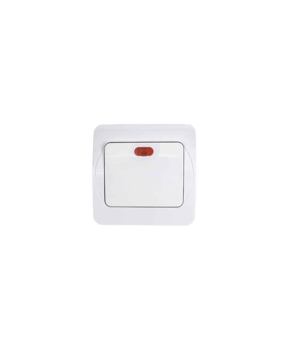 Intrerupator simplu cu led, practic, 10A, 250V Z-TOOLS / QC-4-110