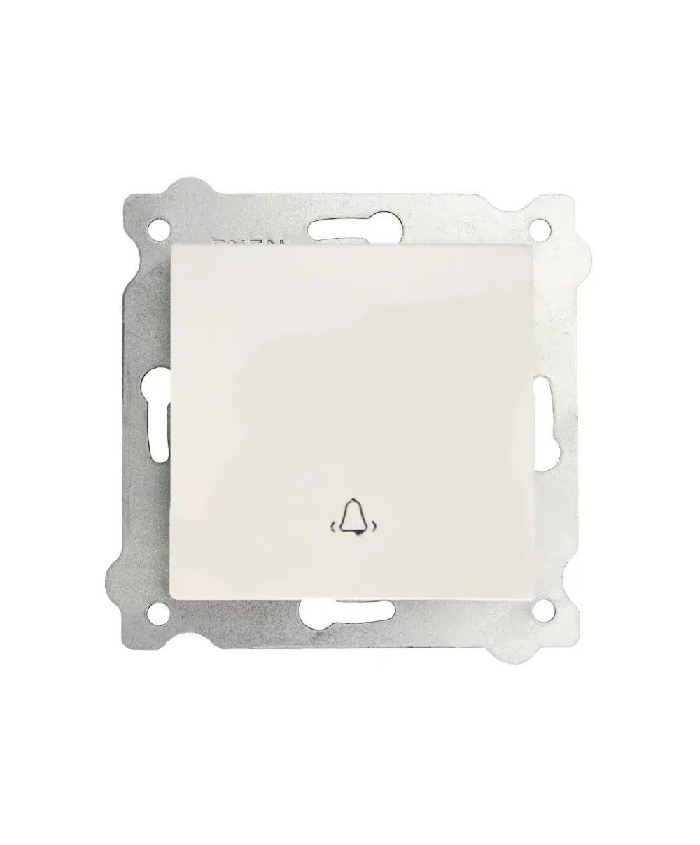 Intrerupator sonerie incastrata, EXEN alb / 290-000102-207