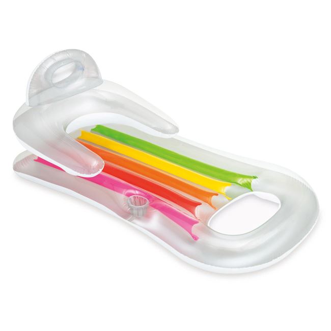 Saltea Scaun Gonflabil cu Spatar & Husa 1.60x0.85m - Intex 5
