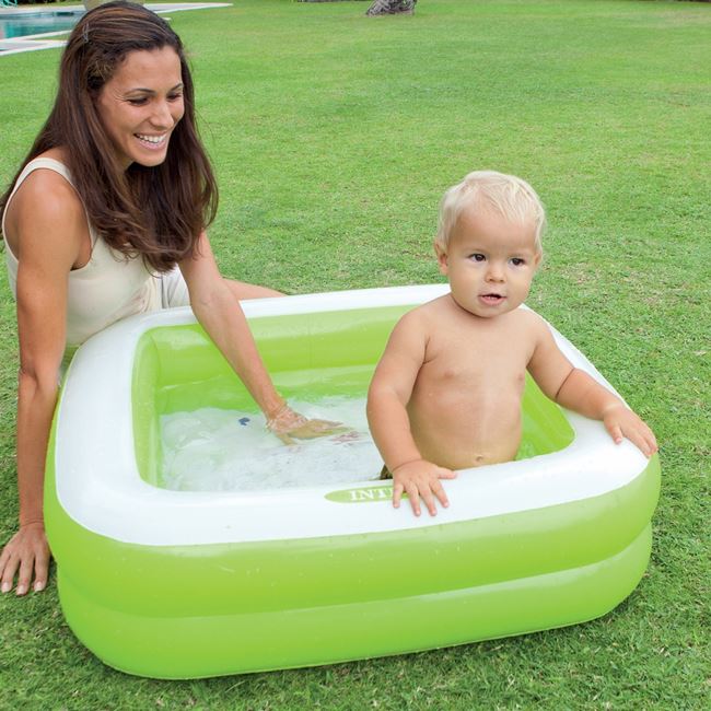 Piscina Patrata pentru Copii 86x86x25cm - Intex 3