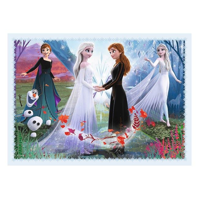Puzzle 4 in 1 Frozen 2 - Trefl 2