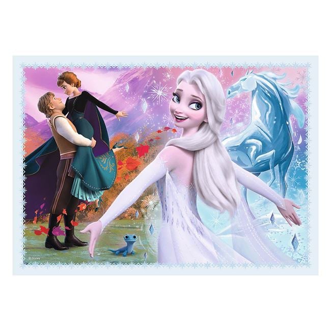 Puzzle 4 in 1 Frozen 2 - Trefl 3