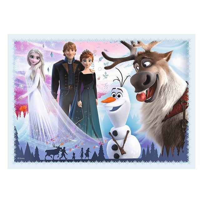 Puzzle 4 in 1 Frozen 2 - Trefl 4