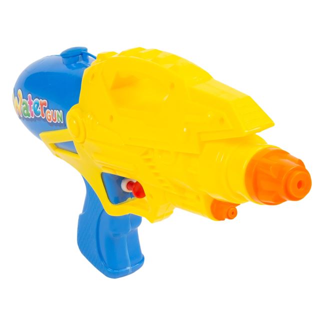 Pistol de Apa din Plastic Bleu Galben 28cm 3